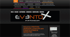 Desktop Screenshot of eventoxsl.com