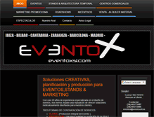 Tablet Screenshot of eventoxsl.com